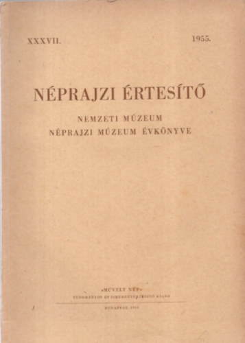 Balassa-Domanovszky-Fl-Vargya - Nprajzi rtest 1955 XXXVII.