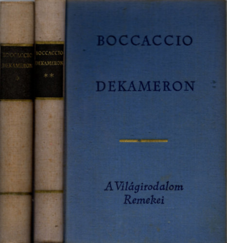 Giovanni Boccaccio - Dekameron I-II.