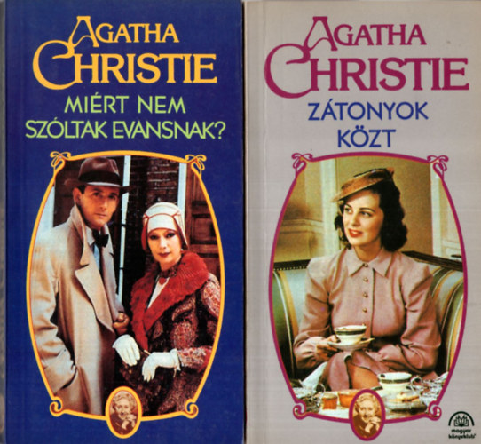 Agatha Christie - 3 db Agatha Christie krimi ( egytt ) 1. Ztonyok kzt, 2. Mirt nem szltak Evansnak? 3. Tizenhrom rejtly