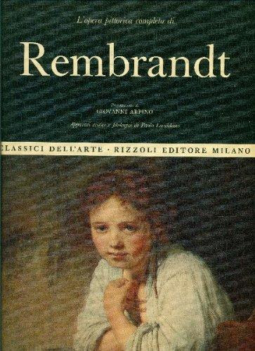 L'opera completa di Rembrandt