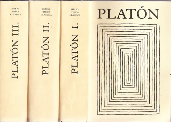 Platon - Platn sszes mvei I-III. (Bibliotheca Classica)