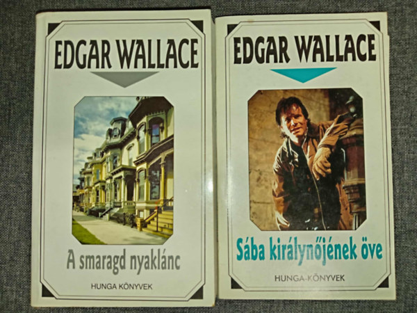 Edgar Wallace - A smaragd nyakl�nc + S�ba kir�lyn�j�nek �ve (2 k�tet)