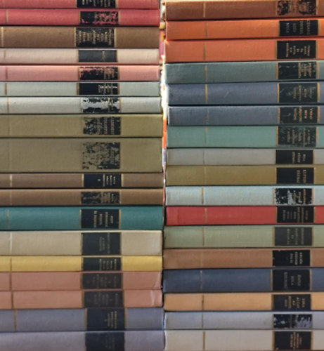 Franz Werfel, Francois Mauriac, Dosztojevszkij, John Steinbeck, Matteo Bandello, Alekszej Tolsztoj, Jaroslaw Iwaszkiewicz, Fontane Jenny Treibel, Jorge Amado, H. de Balzac, Suskin, Sienkiewicz Henryk - Vilgirodalom Remekei knyvcsomag (89 m)