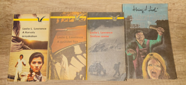 L�rinc L. L�szl� Leslie L. Lawrence - A karvaly �rny�k�ban, A gy�l�let f�ja, Szindzse szeme + A halott v�ros �rnyai (4m�)