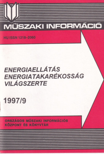 Peth Etelka - Energiaellts, energiatakarkossg - Vilgszerte 1997. 9.