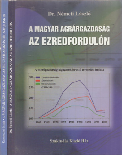 Dr. Nmeti Lszl Kapronczai Istvn - 2 db A magyar agrrgazdasg knyv: Az EU-csatlakoztl napjainkig + Az ezredforduln