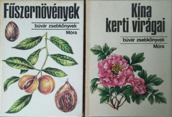 2 db Bvr Zsebknyvek, Kna kerti virgai, Fszernvnyek