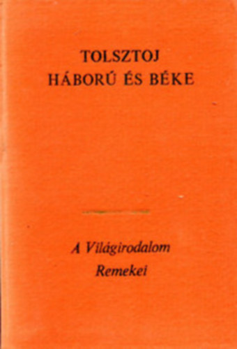 Lev Tolsztoj - Hbor s bke III.