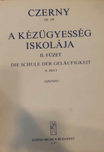 Szendy rpd - A kzgyessg iskolja II. fzet