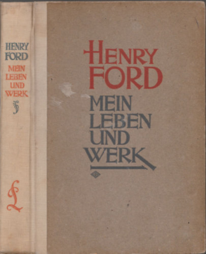 Henry Ford - Mein leben und werk