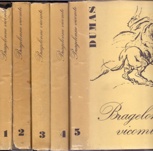 Alexandre Dumas - Bragelonne Vicomte vagy Tz vvel ksbb I-V.