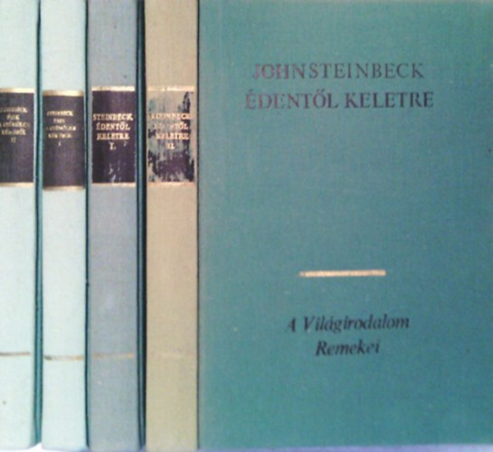 John Steinbeck - �dent�l keletre I-II. + �rik a gy�m�lcs - K�k �b�l I-II.