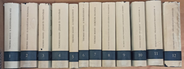 Thomas Mann - Thomas Mann mvei I-XII. (1-12.)