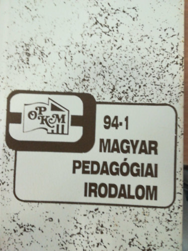 Magyar pedaggiai irodalom 94-1