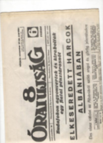 8 órai ujság XXVI. évfolyam 267., 217., 251. szám (1940 november 26, szeptember 26, november 7) 3db lapszám egyben