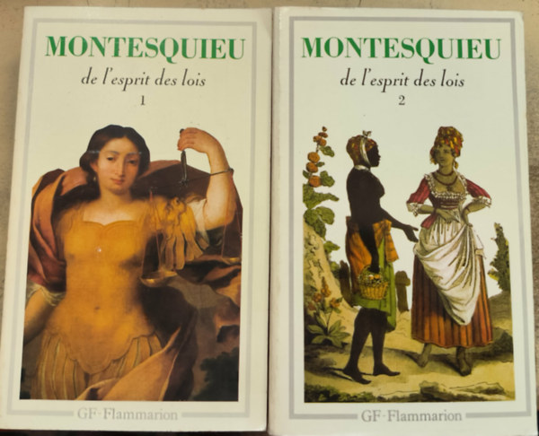 Montesquieu - De L'esprit des Lois I-II.