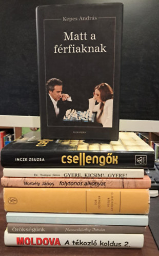 Dr. Tornyai János, Borbély János, Incze Zsuzsa, G. Hajnóczy Rózsa, Magda Szabó, Moldova György, Nemeskürthy István Kepes András - 8 db magyar irodalom KÖNYVEMENTŐ AJÁNLAT: Matt a férfiaknak+Gyere, kicsim!...Gyere!+Folytonos Alkonyat+Csellengők+