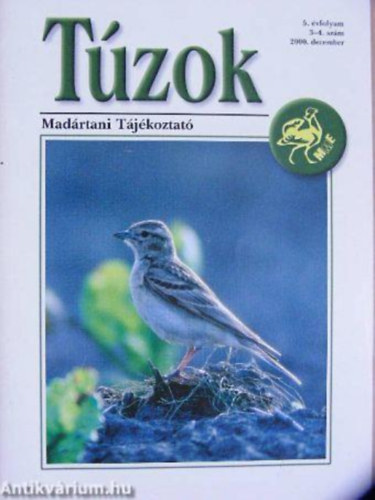 Tzok (Madrtani Tjkoztat) - 5. vf. 3-4. szm (2000. december)