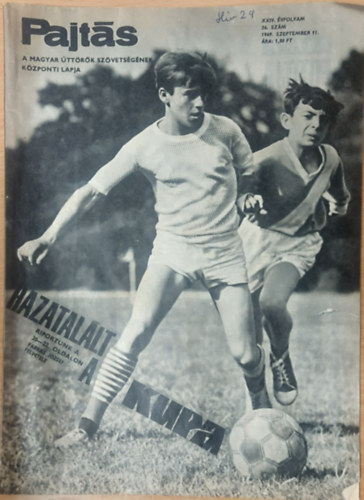 Vasv�ri Ferenc  (szerk.) - Pajt�s XXIV. �vfolyam, 36. sz�m (1969)