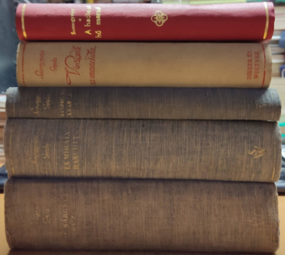 Somogyv�ry Gyula vit�z - 5 db Somogyv�ry Gyula: A hadtest h� marad; A v�ros meg a s�rk�ny; �s Mih�ly harcolt... I-II.; Ne s�rgulj, f�zfa! I-II.; Vir�gzik a mandula