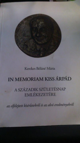 Kerekes Bln Mria - In memoriam Kiss rpd
