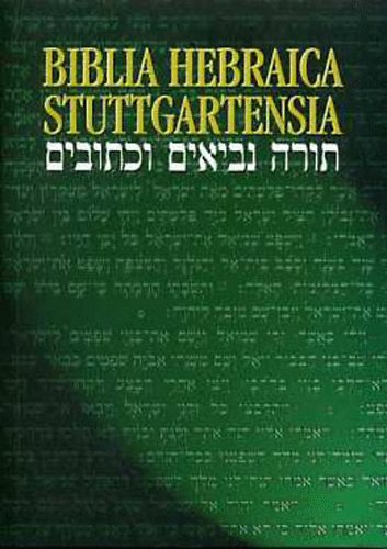 K.-Rudolph, W. Elliger - Biblia Hebraica Stuttgartensia