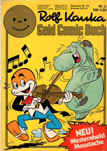 Rolf Kauka - Gold Comic Buch