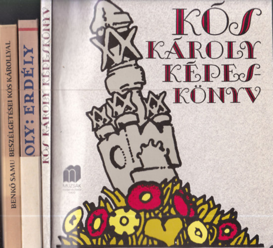 K�s K�roly - 3 db. K�s K�roly k�nyv: A legszebb �let, amit magamnak el tudtam k�pzelni + Erd�ly + K�s K�roly k�pesk�nyv
