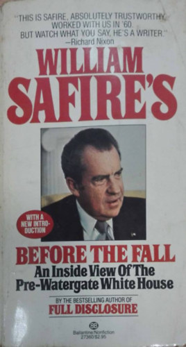 William Safire - Before the fall