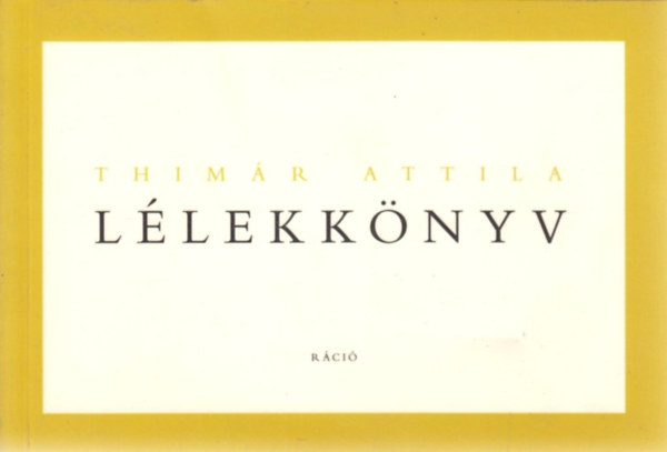 Thim�r Attila - L�lekk�nyv