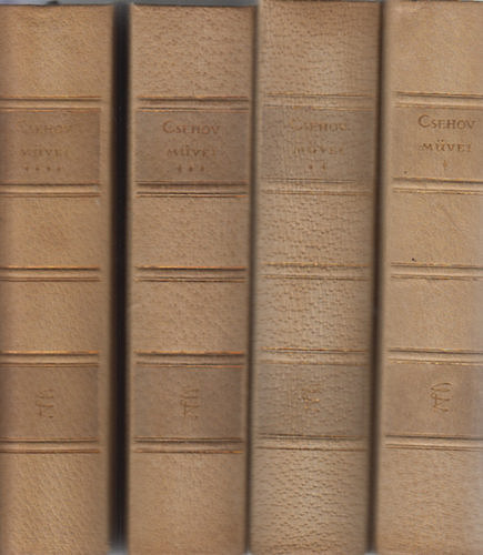 Csehov m�vei n�gy k�tetben I-IV.