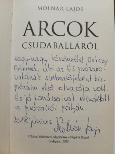 Molnr Lajos - Arcok Csudaballrl