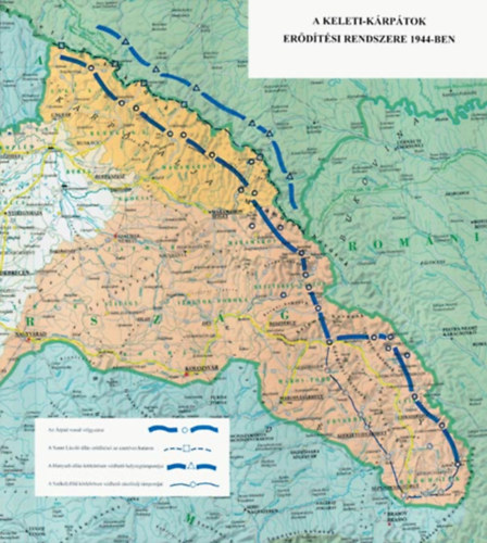 A Keleti-K�rp�tok er�d�t�si rendszere 1944-ben