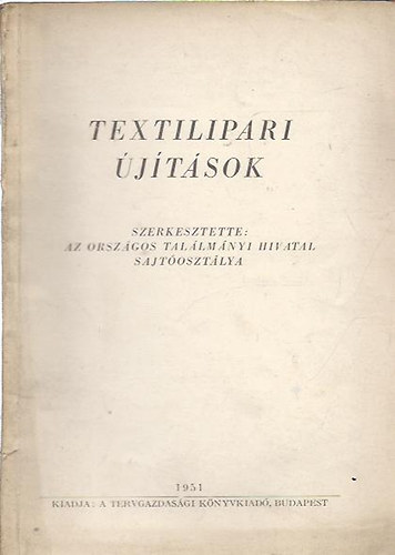 Textilipari újítások