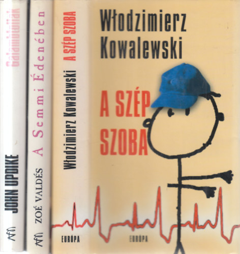 Zoé Valdés, John Updike Wlodzimierz Kowalewski - 3 db. világirodalom (A szép szoba + A Semmi Édenében + Galambtollak)