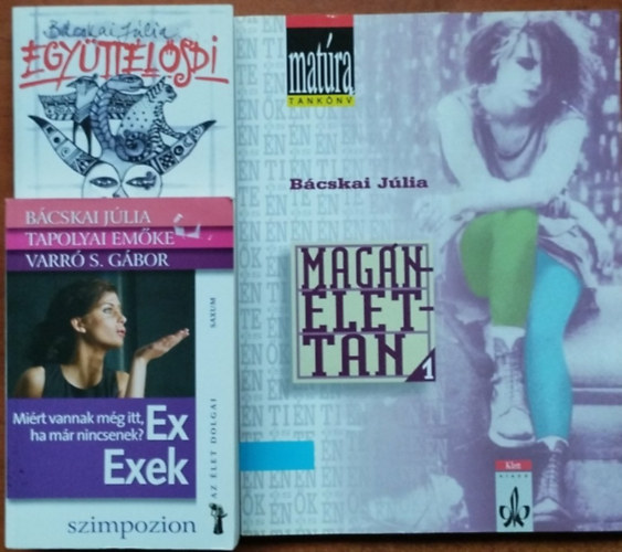 Bcskai Jlia - 3db Bcskai Jlia knyv:Magn-let-Tan 1. ,Egyttlsdi, Ex Exek