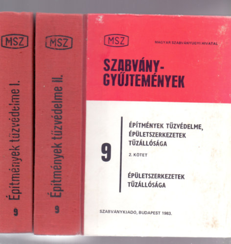 Zimmermann Kurt  (szerk.) - ptmnyek tzvdelme, pletszerkezetek tzllsga 1-2.