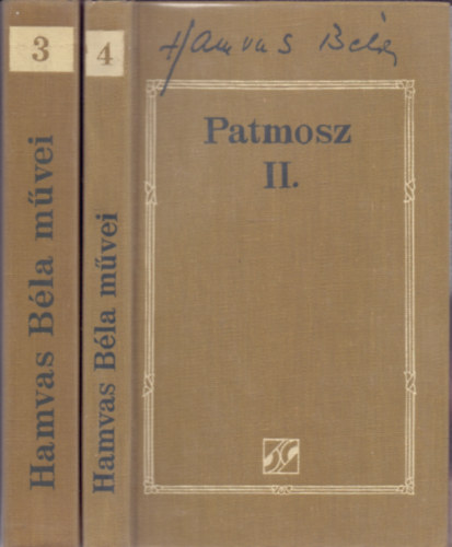 Hamvas B�la - Patmosz I-II.