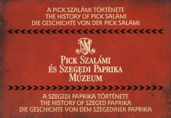 A Pick Szalmi trtnete - Pick Szalmi s Szegedi Paprika Mzeum - A Szegedi Paprika trtnete