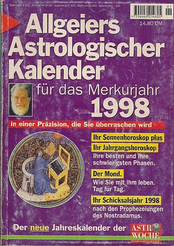 Allgeiers Astrologische Kalender f�r das Merkurjahr 1998