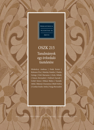 OSZK 215 - Tanulmányok egy évforduló tiszteletére