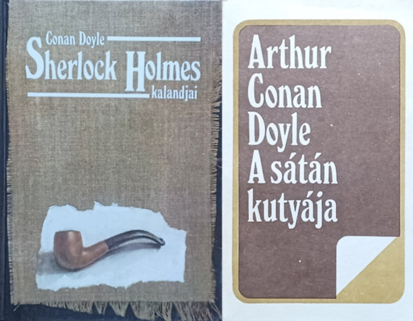 Sir Arthur Conan Doyle - 2 db  Sherlock Holmes ktet: A stn kutyja + Sherlock Holmes kalandjai