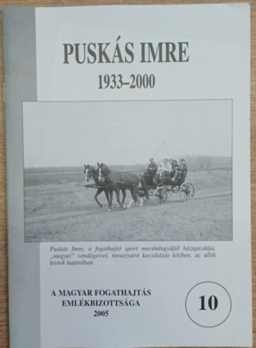 Vczi Ern  (szerk.) - Pusks Imre 1933-2000