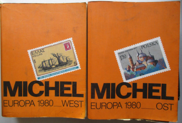 Michel - Europa katalog 1980 1-2. (West, Ost)