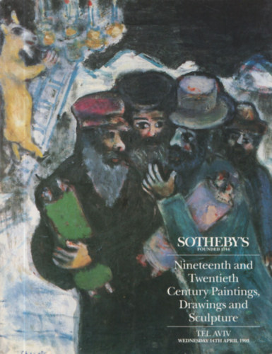 Sotheby's - Nineteenth and Twentieth Century Paintings, Drawings and Sculpture (Tel Aviv - Wednesday 14th April 1993)