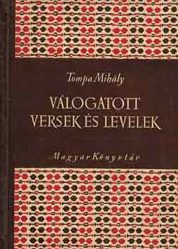 Tompa Mih�ly - V�logatott versek �s levelek (Tompa)