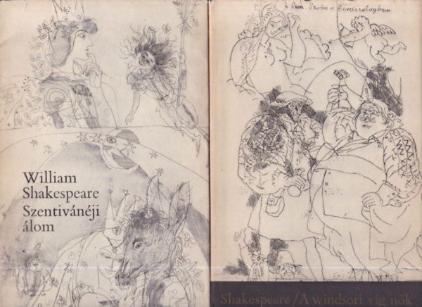 2 db. színmű (Szentivánéji álom + A windsori víg nők)