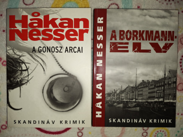 Hakan Nesser - 2 ktet: A Borkmann-elv + A gonosz arcai