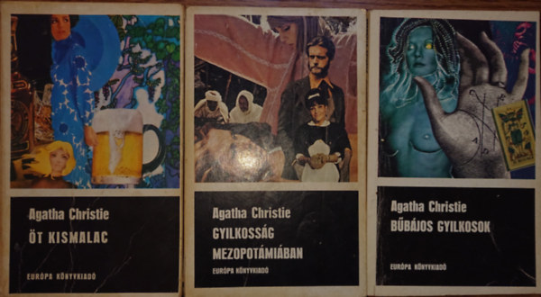 Agatha Christie - 3 krimi Agatha Christie-t�l: �t kismalac, Gyilkoss�g Mezopot�mi�ban, B�b�jos gyilkosok