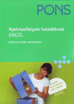 Katja Hald - PONS - Nyelvtanfolyam haladóknak - Angol (tankönyv + 2 CD)